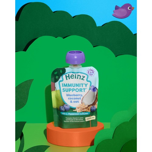 Heinz Baby Pouch Stage 2 Immune Blueberry Coconut & Oat