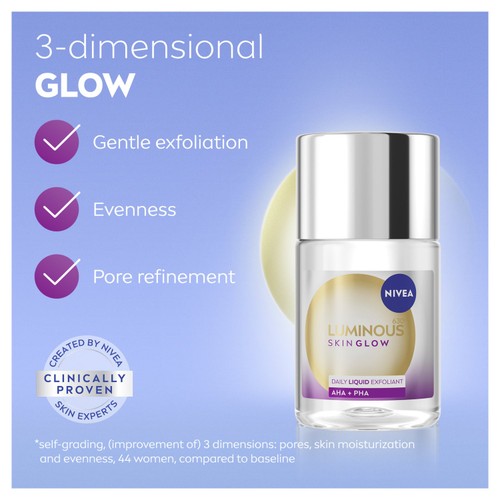 NIVEA Luminous 630 Skin Glow Daily Liquid Exfoliator 100ml