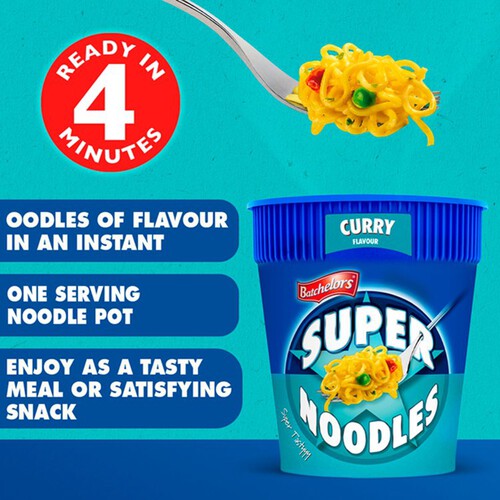 Batchelors Super Noodles Curry Pot