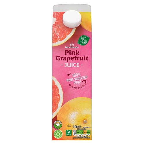 Morrisons Pink Grapefruit Juice