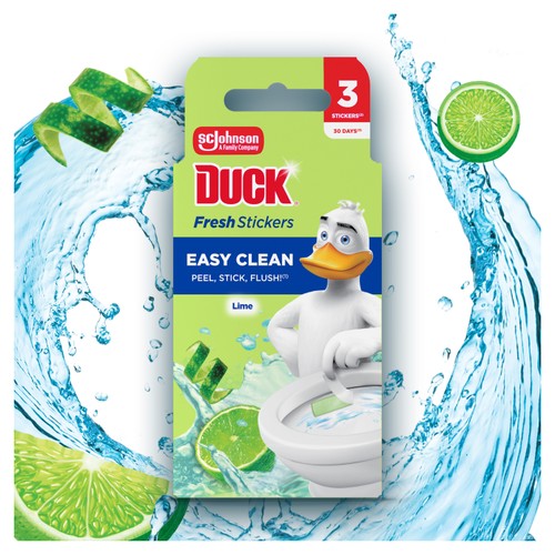 Duck Toilet Fresh Strips Lime