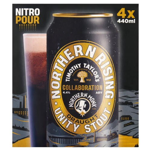 Northern Monk Timothy Taylors Northern Rising Stout 4x440ml