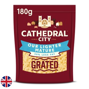 Cathedral City Grated Lighter Cheddar Cheese