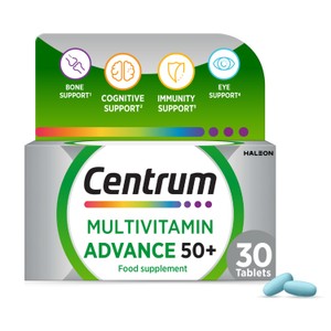 Centrum Advance 50+ Multivitamins & Vitamin Tablets, 30s