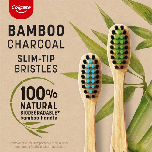 Colgate Bamboo Charcoal Soft Toothbrush