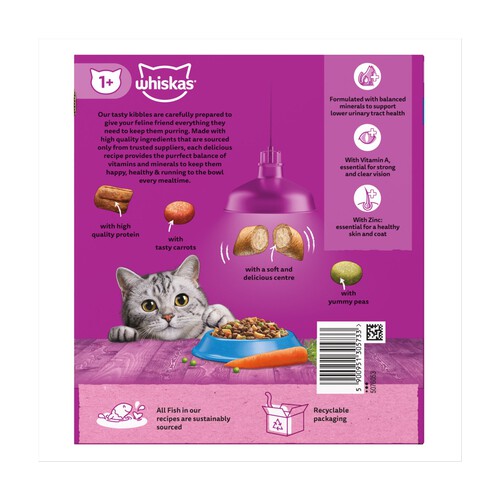 Whiskas 1+ Tuna Adult Dry Cat Food