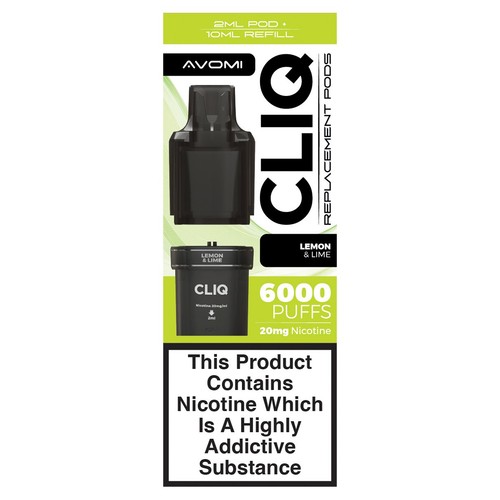 Avomi Cliq Prefilled Pod Lemon & Lime