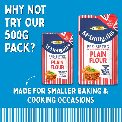 McDougalls Pre-Sifted Plain Flour 1.1kg