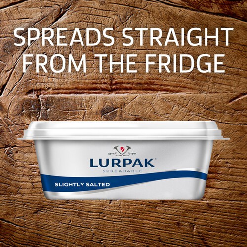 Lurpak Slightly Salted Spreadable Blend of Butter and Rapeseed Oil