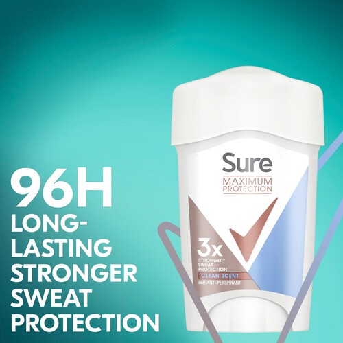 Sure Women Clean Scent Maximum Protection Anti-Perspirant 