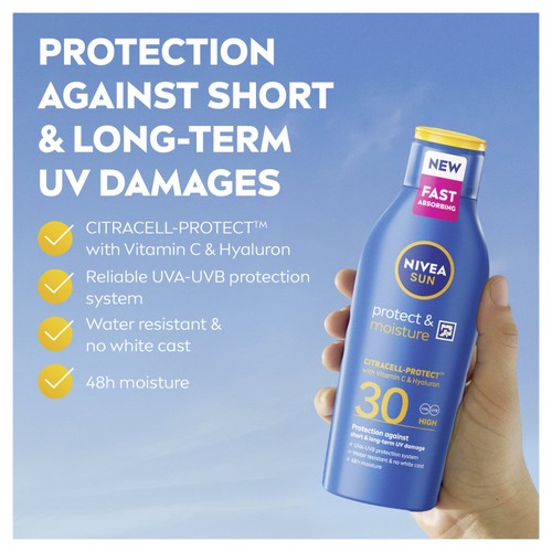 Nivea Sun Protect & Moisture Sun Lotion SPF 30 400ml