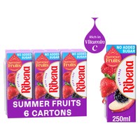Ribena Summer Fruits 6X250 ML