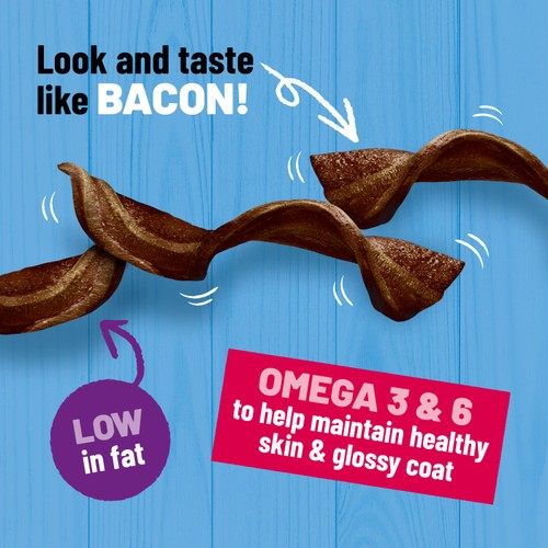 Bakers Sizzlers Dog Treat Bacon