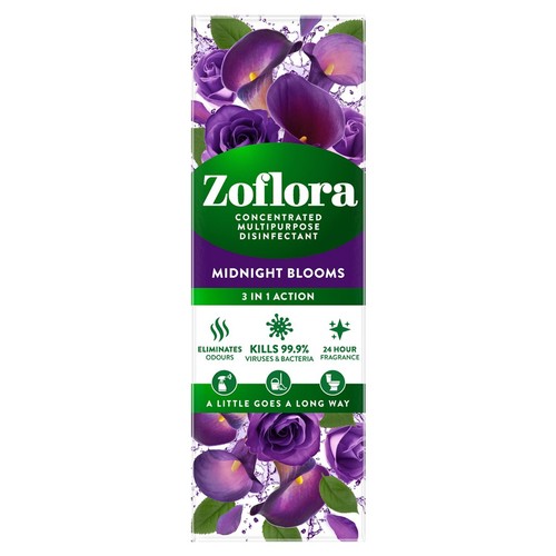 Zoflora Concentrated Multipurpose Disinfectant Midnight Blooms