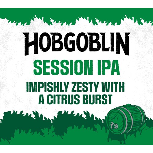 Hobgoblin Session IPA Ale Beer Cans