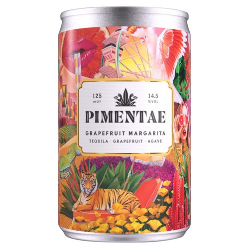 Pimentae Grapefruit Tequila Margarita 125Ml