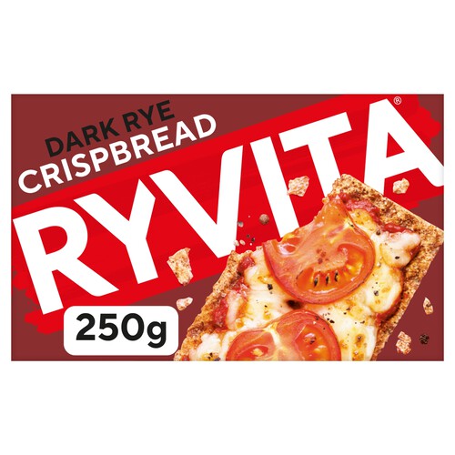 Ryvita Crispbread Dark Rye Crackers 