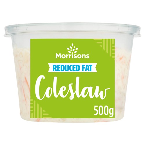 Morrisons reduced fat coleslaw