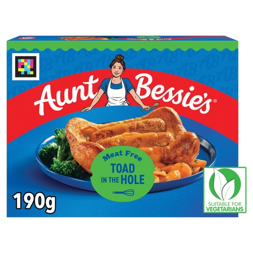 Aunt Bessie's Vegetarian Toad in the Hole Ready Meal 190g 
