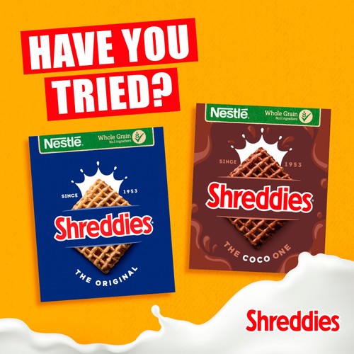Nestle Shreddies Honey Cereal 460g