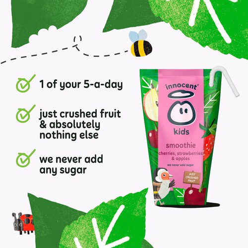 Innocent Smoothies Kids Cherries, Strawberries & Apples