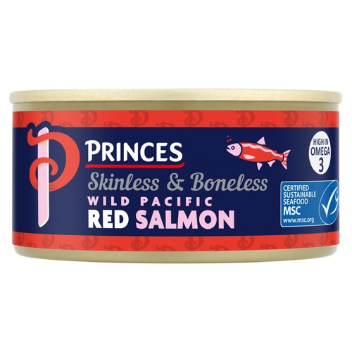 Princes Skinless & Boneless Wild Pacific Red Salmon 170g