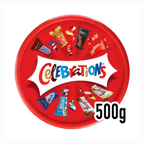 Celebrations Tub 500g