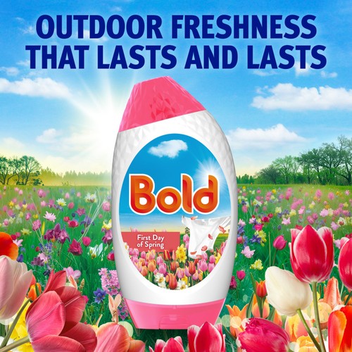 Bold 2in1 Laundry Detergent Gel First Day of Spring 40 Washes