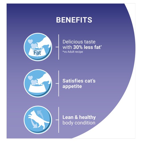 Purina ONE Light Dry Cat Food Rich in Chicken 750g