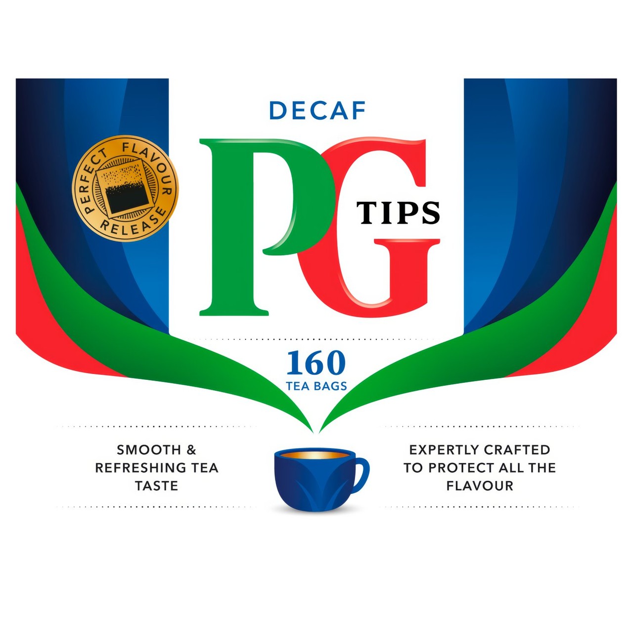 PG Tips Decaf 160 Tea Bags