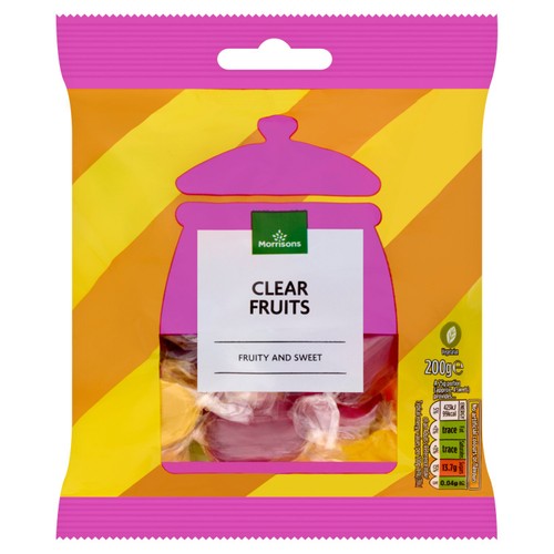 Morrisons Clear Fruits 200g