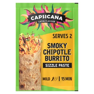 Capsicana Mexican Burrito Tomato & Chipotle Paste 60G