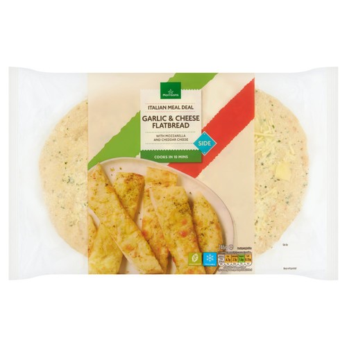 Morrisons Italian Meal Deal Garlic And Cheese Flatbread 246g