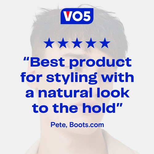  VO5 Surfstyle Paste Natural Hold   150ml
