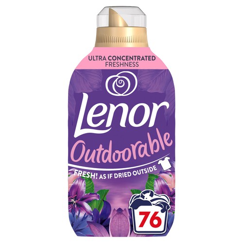 Lenor Outdoorable Moonlight Lily Fabric Conditioner 76 Washes