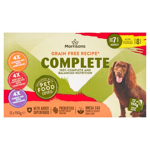 Morrisons Complete Grain Free Adult Variety Pack 