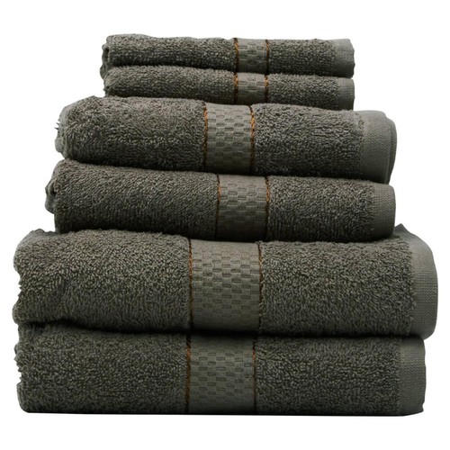 Thread & Loom 6 Piece Silver Mink Towel Set