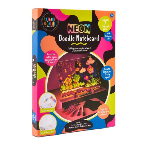 Neon Doodle Led Noteboard
