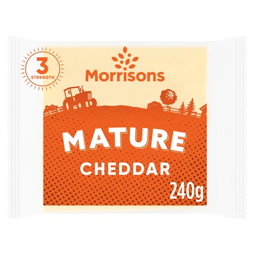 Morrisons Mature White Cheddar