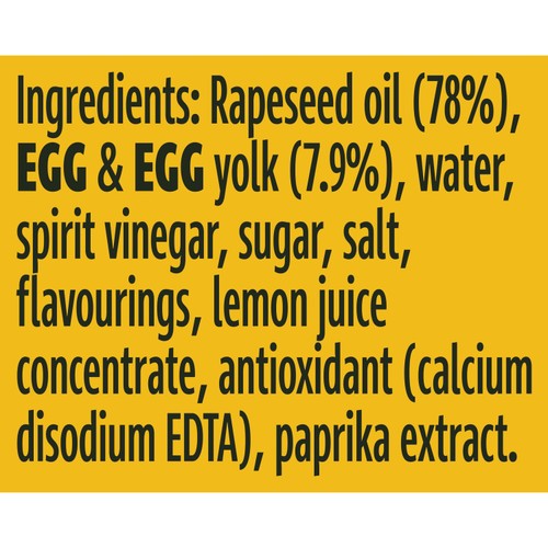Hellmann's Real Mayonnaise 600g