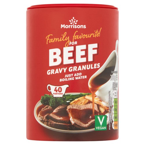 Morrisons beef gravy granules