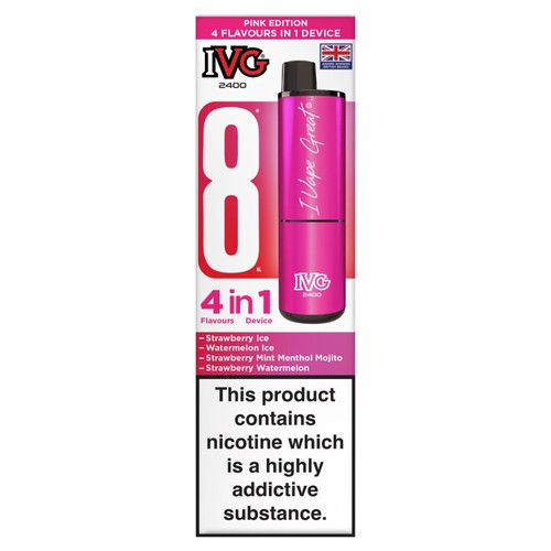 IVG rechargeable pink edition