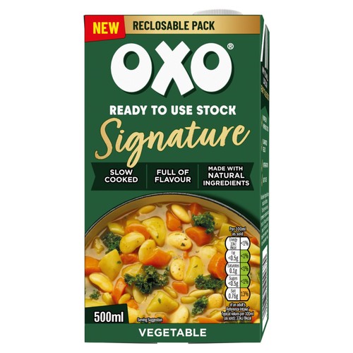 Oxo Ready to Use Stock Signature Vegetable 500ml
