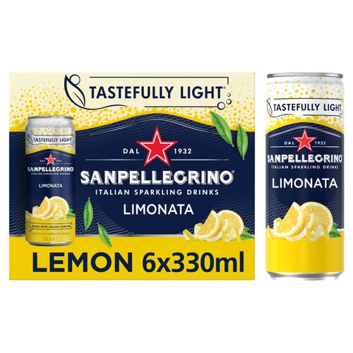 San Pellegrino Lemon Cans