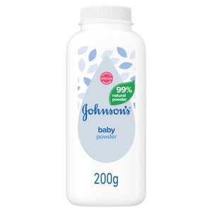 Johnson's Natural Cornstarch Baby Powder 200g