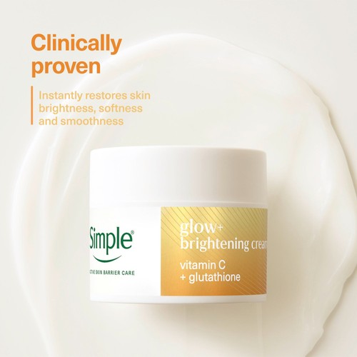 Simple Facial Moisturiser Glow+ 50 ml