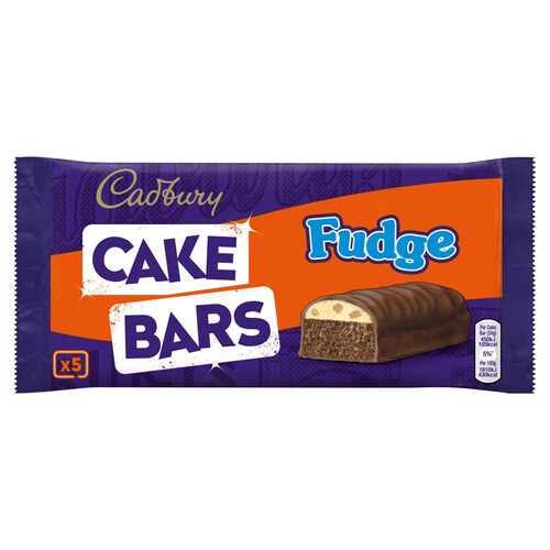 Cadbury Cake Bars Fudge