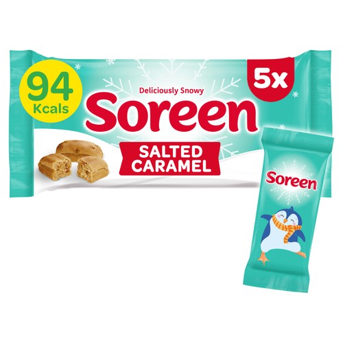 Soreen Festive Mini Loaves Salted Caramel 5 Pack