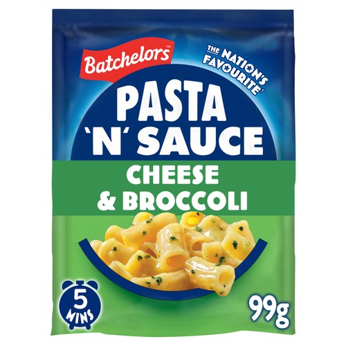 Batchelors Pasta 'n' Sauce Cheese & Broccoli Pasta Sachet 99g