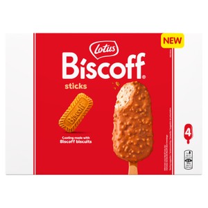 Lotus Biscoff Ice Cream Sandwich 4x80ml